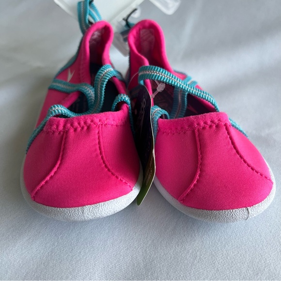NWT Speedo Toddler Girls' Water Shoes - Pink Taffy  Size  S 5/6 - Picture 7 of 15